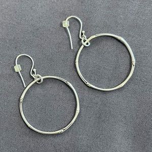 John Hardy Bamboo Hoop Earrings